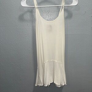 Grace & Lace Cream Sleeveless Top‎